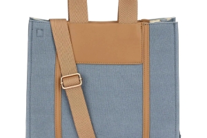 Thun,Tote bag denim/marrone media
